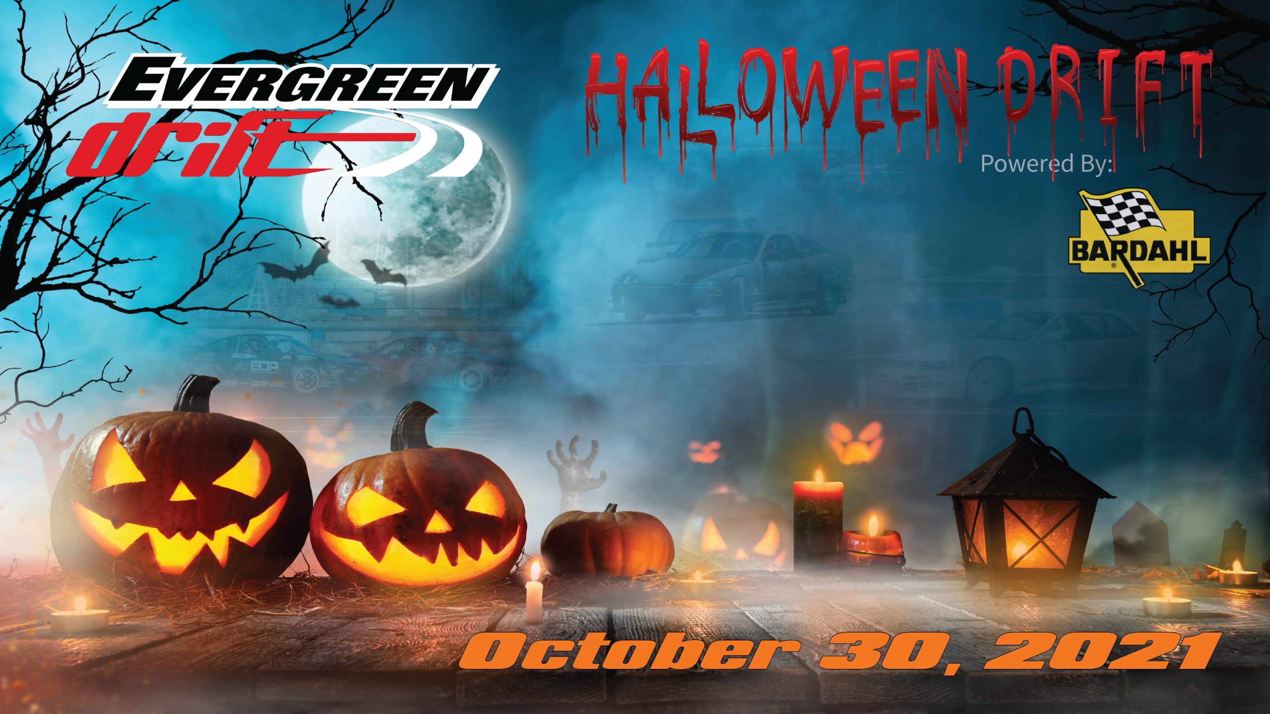 2021, October 30th Halloween Drift Evergreen Speedway