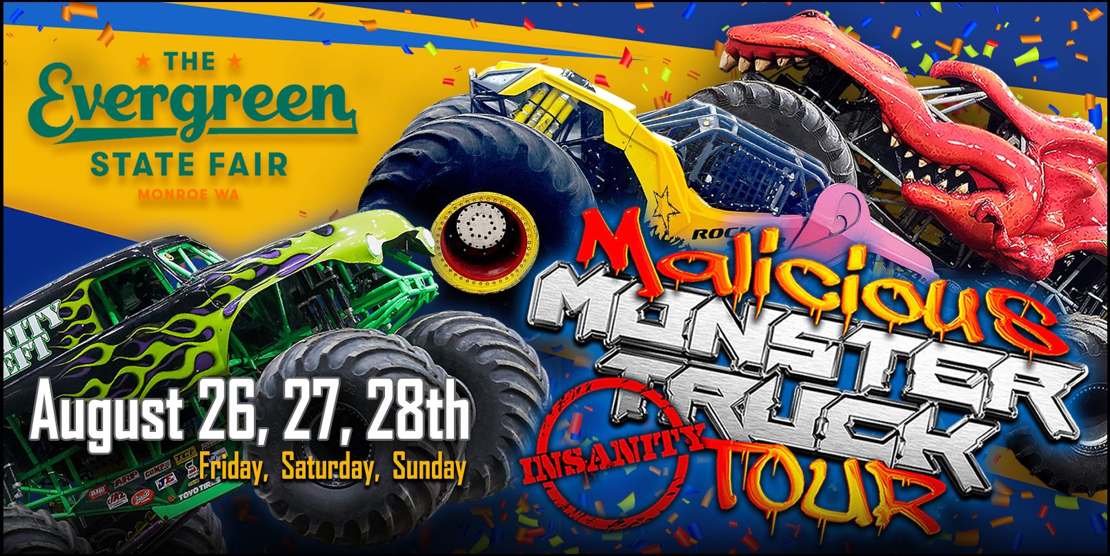 Mayhem Monster Truck Show Coming To Lufkin, Texas