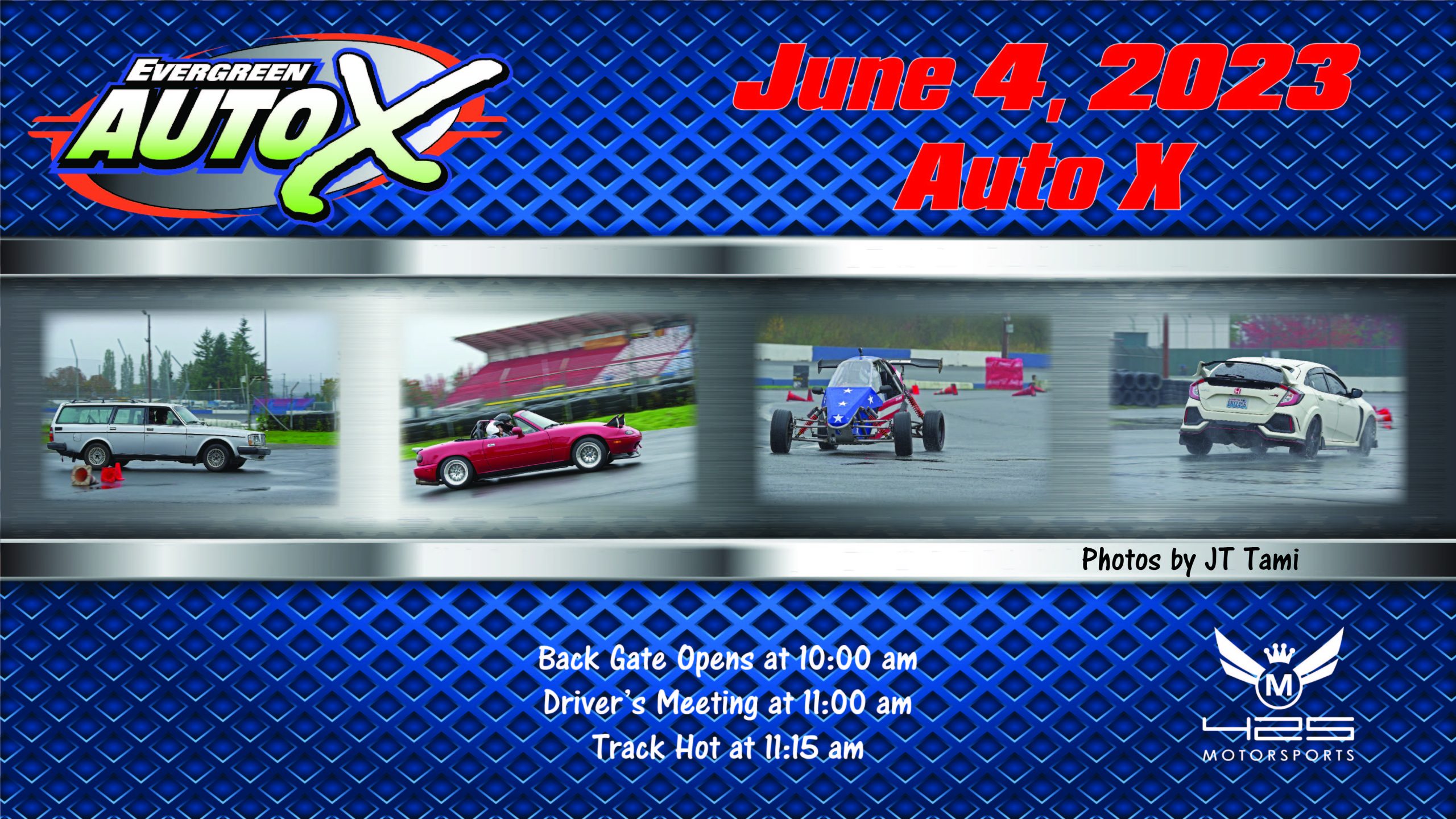 2023, June 4th Auto X Powered by 425 Motorsports Evergreen Speedway