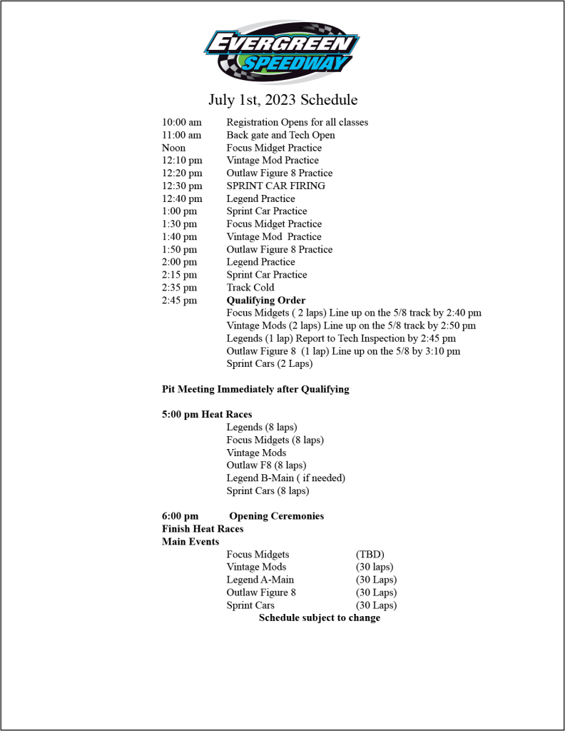 July 1st, 2023 Premier Polaris Night Presented by Chain Lake Express