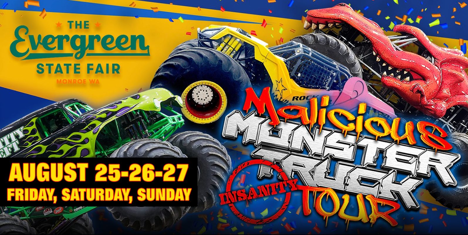 Monster Truck Show - Friday - Hopkinton State Fair