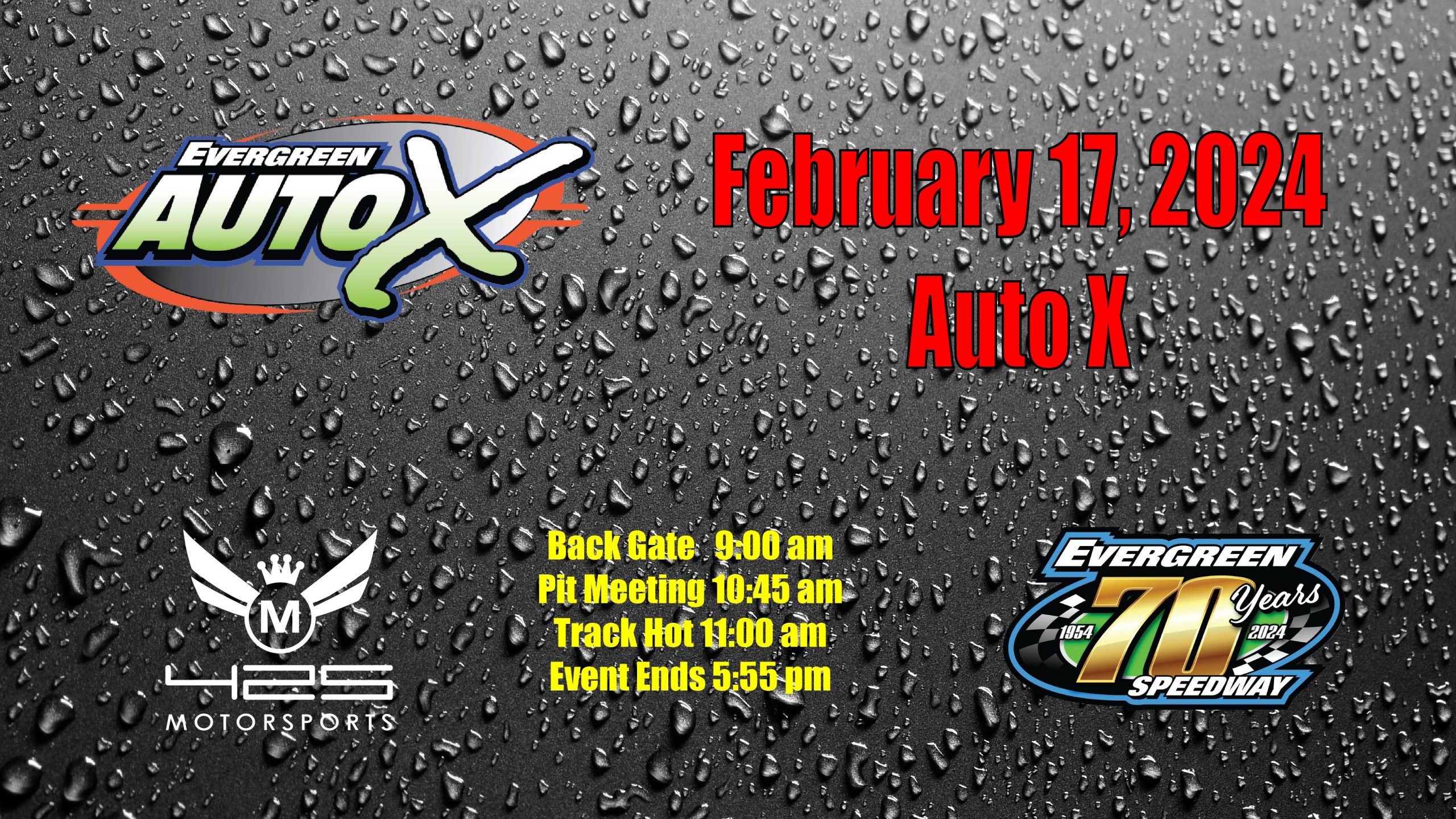 2024, February 17th Auto X Powered by 425 Motorsports Evergreen Speedway