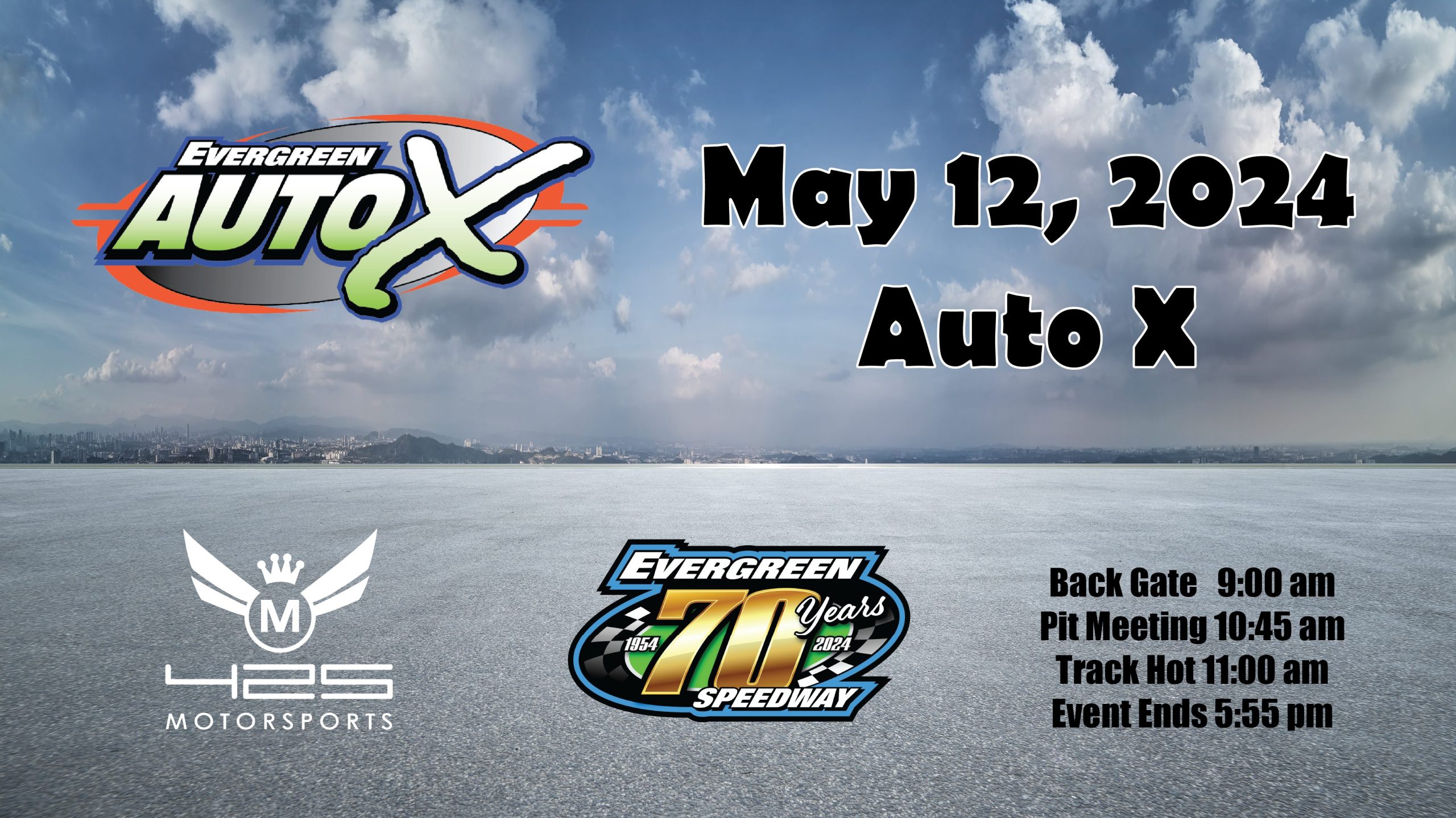 2024, May 12th Auto X Powered by 425 Motorsports – Evergreen Speedway