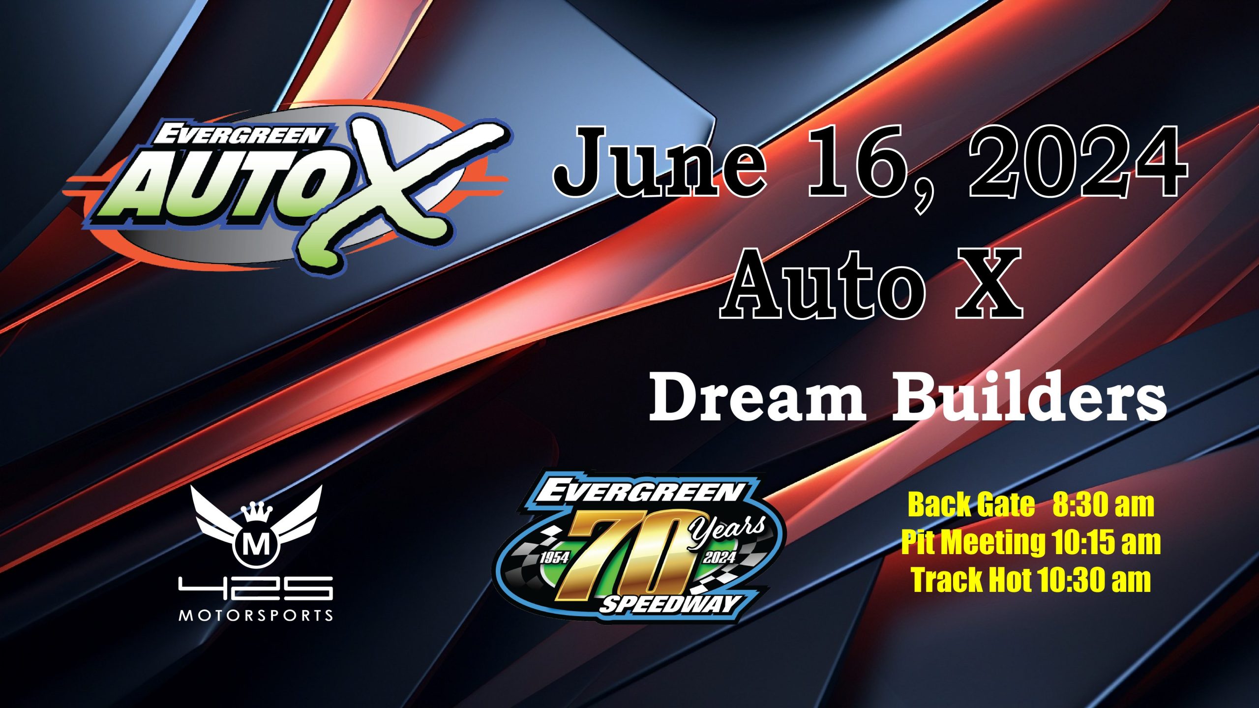 2024, June 16th Auto X Powered by 425 Motorsports Evergreen Speedway