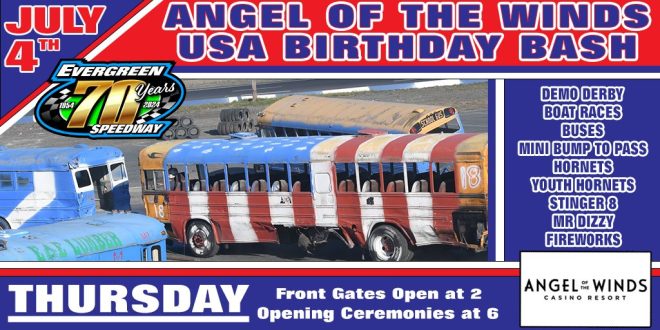 July 4th, 2024 Angel of the Winds USA Birthday Bash