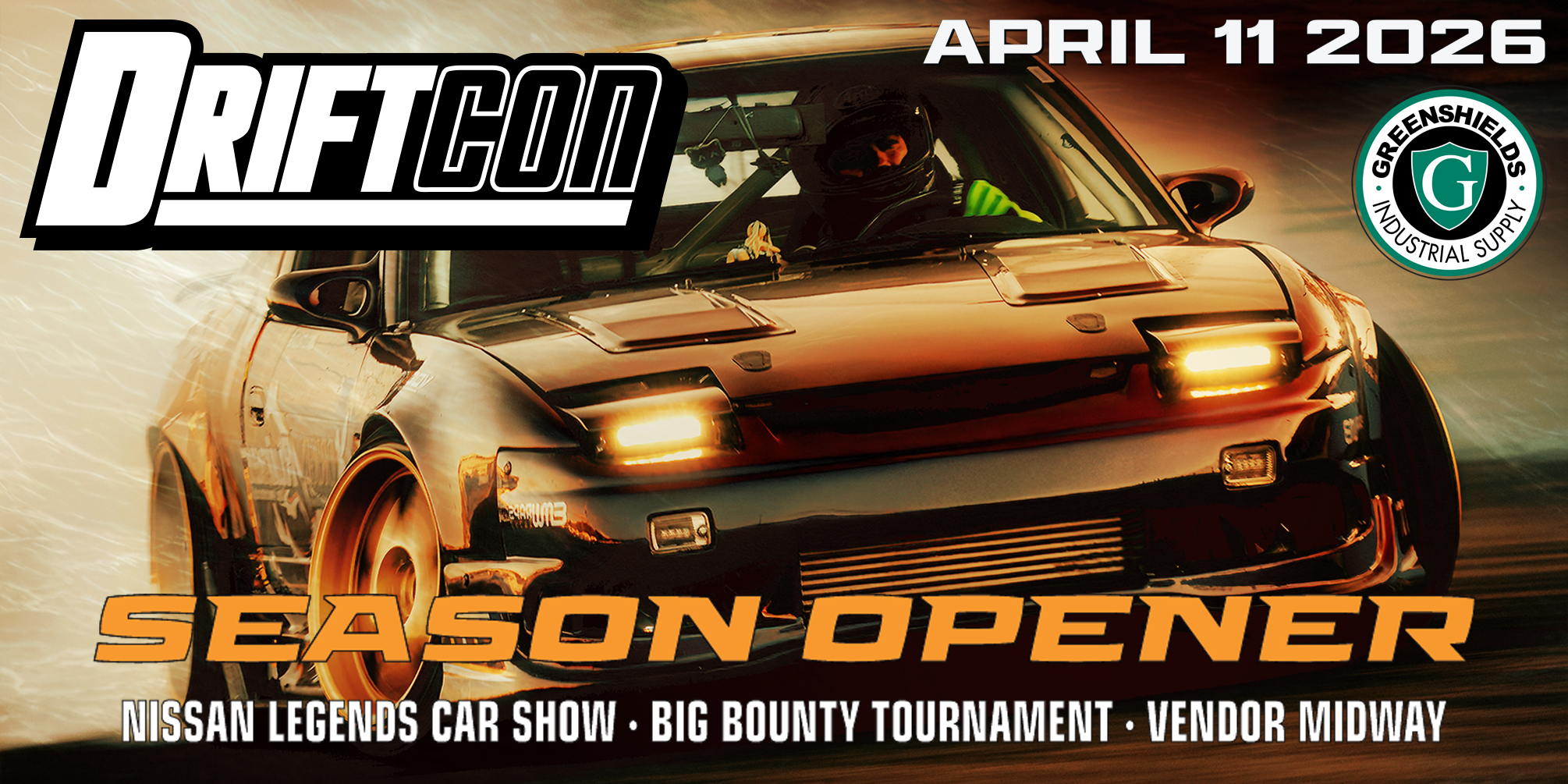 SATURDAY APRIL 11TH, 2026 – BIG BOUNTY TOURNAMENT DRIFTCON OPENER
